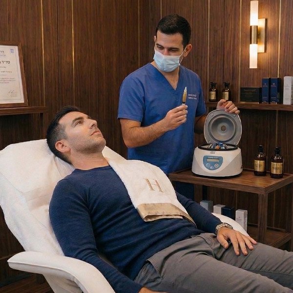 טיפול PRP לצמיחת שיער